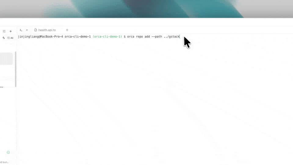エージェント自身も利用できるOrca CLI